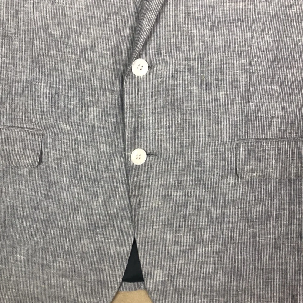 Vitarelli Italy 100%‎ Linen Button Long Sleeve Blazer Men’s size 48R